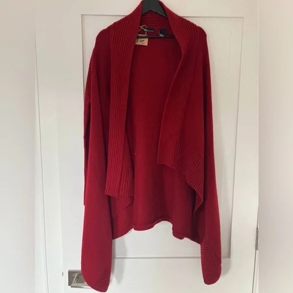 Victoria’s Secret Red Cardigan - Picture 1 of 4